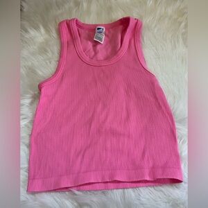Old Navy Hot Pink Ribbed Tank